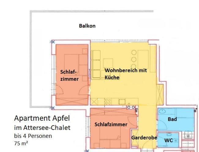 Attersee-Chalet Angermann Familie Spalt Steinbach am Attersee Zimmer foto