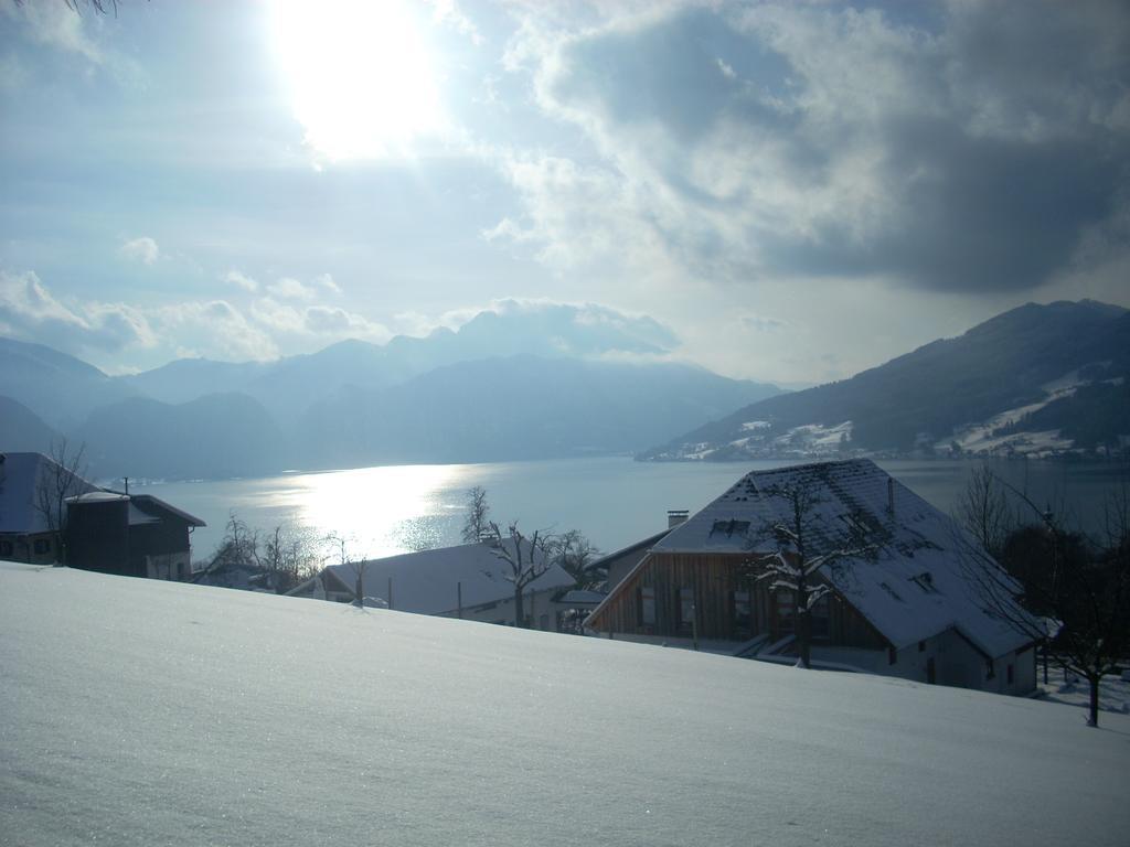 Attersee-Chalet Angermann Familie Spalt Steinbach am Attersee Exterior foto